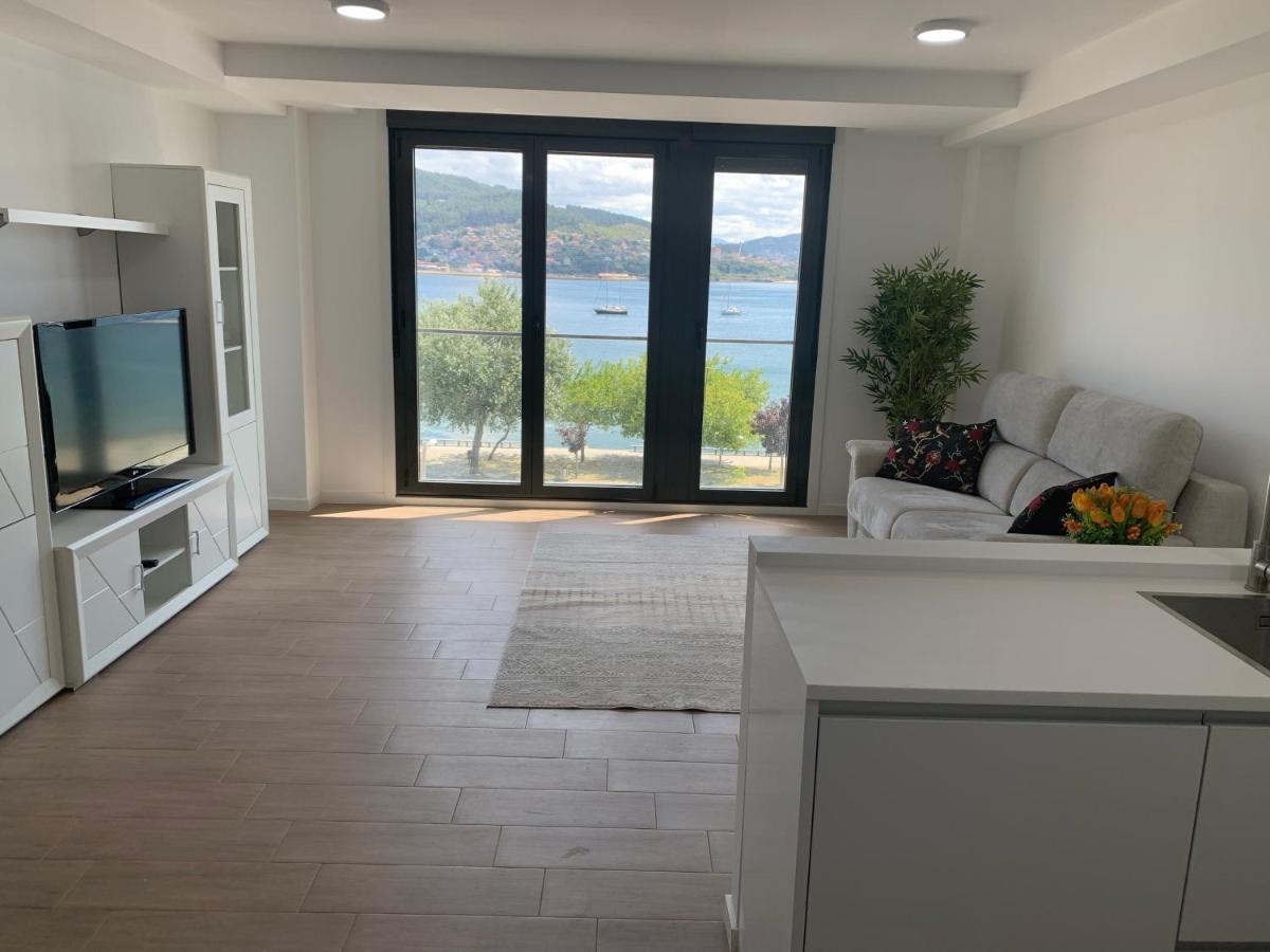 El Mirador Ria De Vigo, Apartamento Frente Al Mar, Centrico Moaña Eksteriør bilde