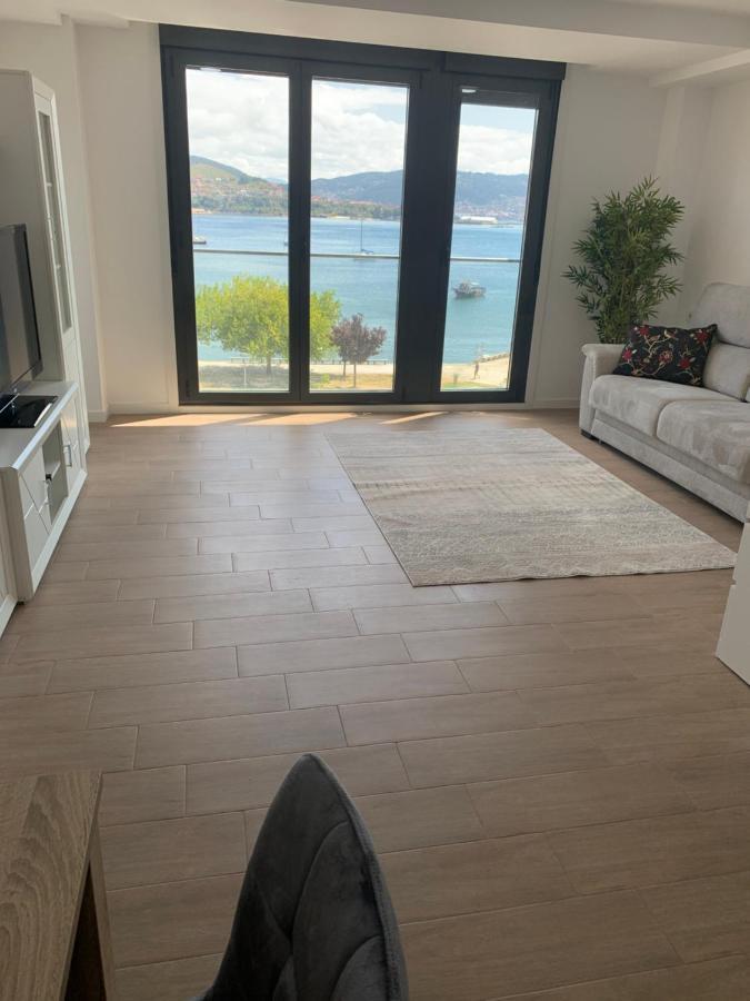 El Mirador Ria De Vigo, Apartamento Frente Al Mar, Centrico Moaña Eksteriør bilde
