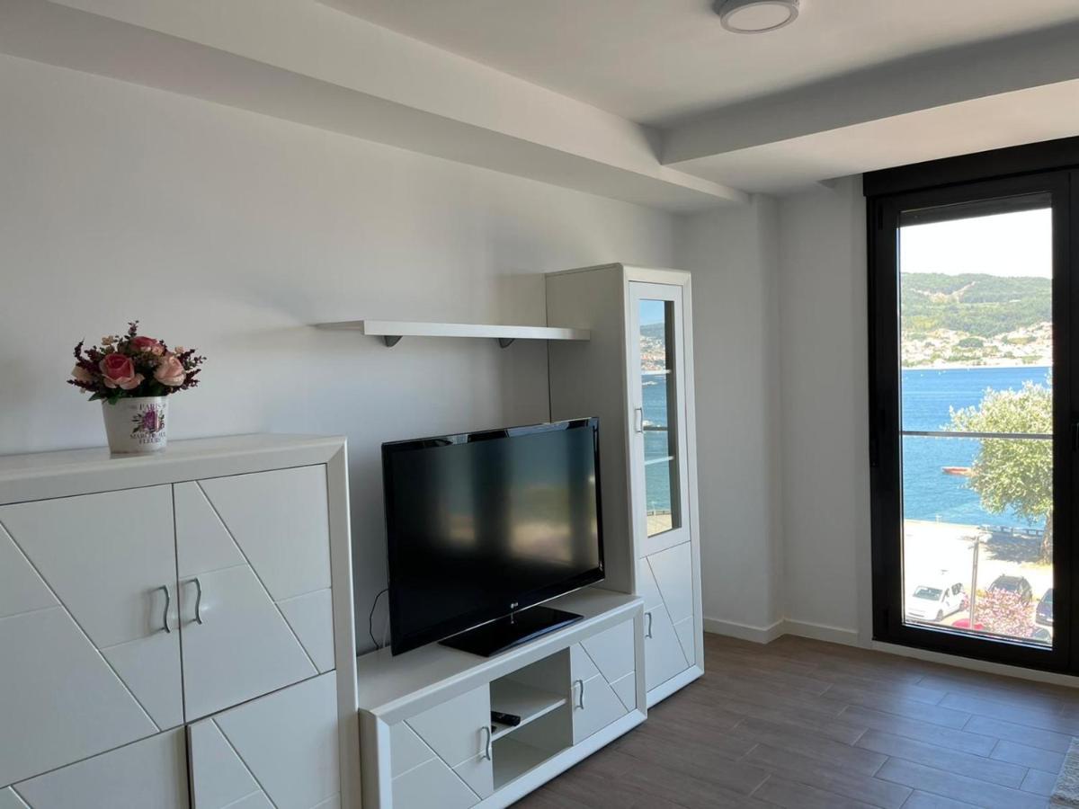 El Mirador Ria De Vigo, Apartamento Frente Al Mar, Centrico Moaña Eksteriør bilde