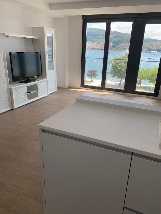 El Mirador Ria De Vigo, Apartamento Frente Al Mar, Centrico Moaña Eksteriør bilde