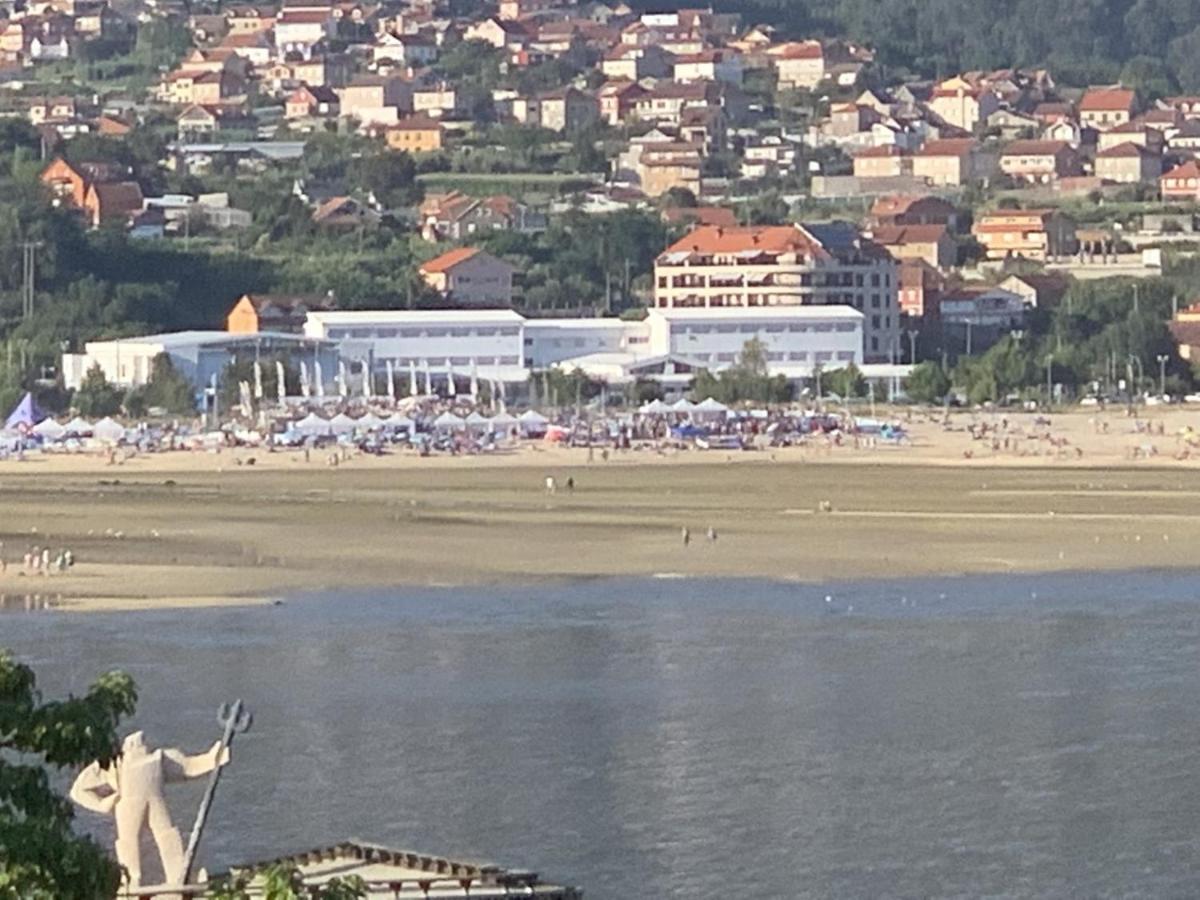 El Mirador Ria De Vigo, Apartamento Frente Al Mar, Centrico Moaña Eksteriør bilde