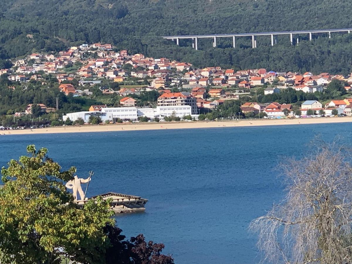 El Mirador Ria De Vigo, Apartamento Frente Al Mar, Centrico Moaña Eksteriør bilde