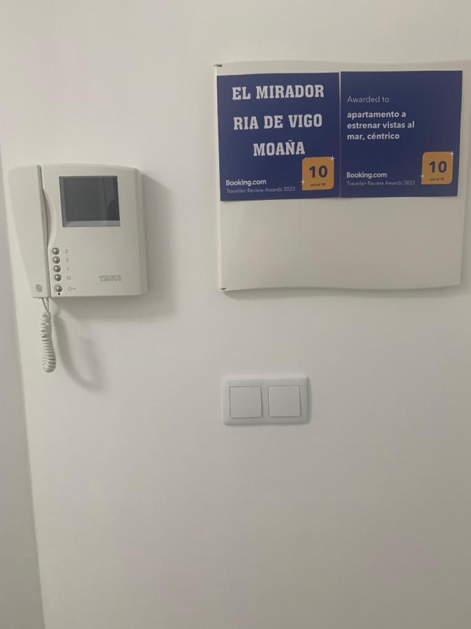 El Mirador Ria De Vigo, Apartamento Frente Al Mar, Centrico Moaña Eksteriør bilde