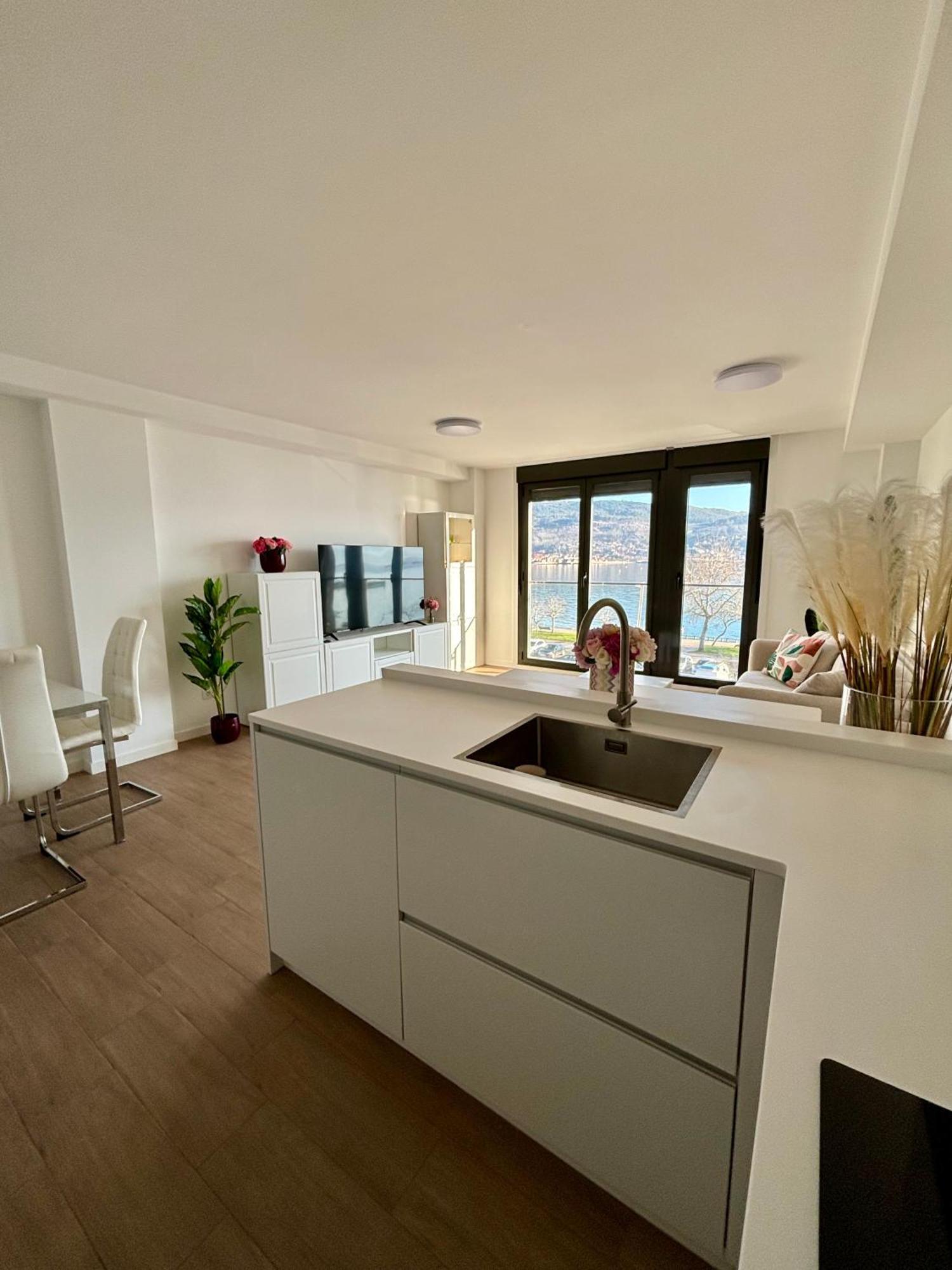 El Mirador Ria De Vigo, Apartamento Frente Al Mar, Centrico Moaña Eksteriør bilde