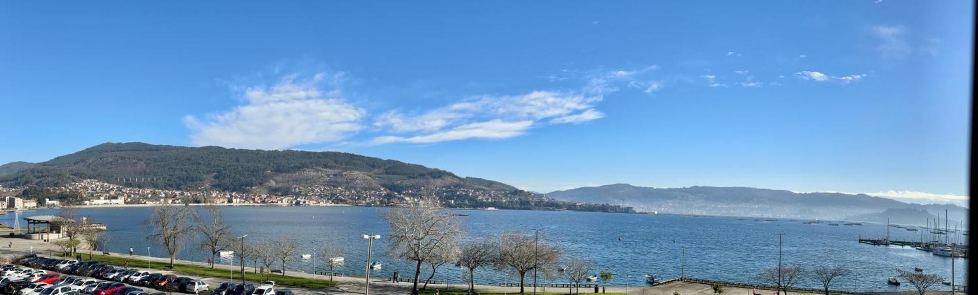 El Mirador Ria De Vigo, Apartamento Frente Al Mar, Centrico Moaña Eksteriør bilde