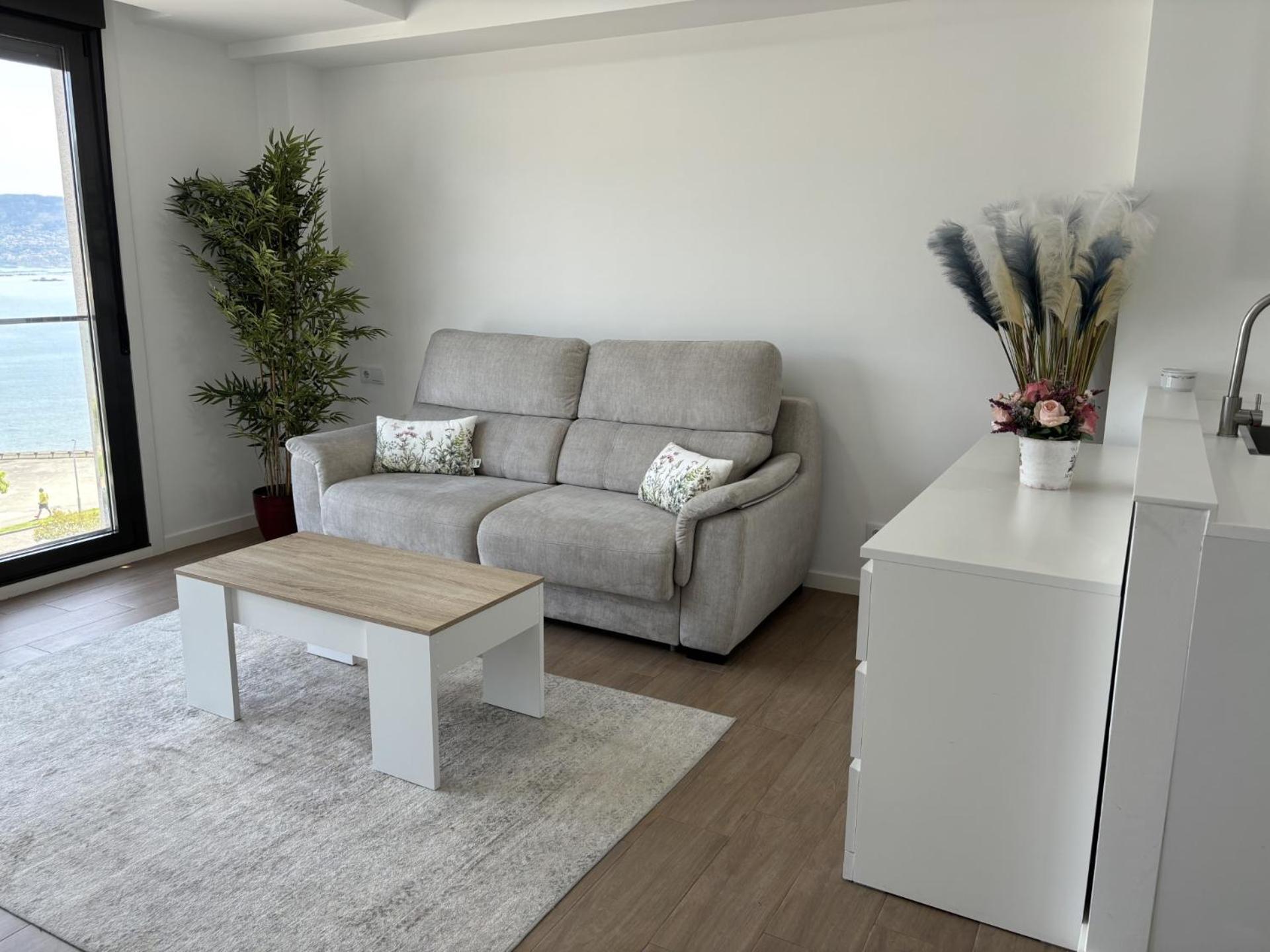 El Mirador Ria De Vigo, Apartamento Frente Al Mar, Centrico Moaña Eksteriør bilde